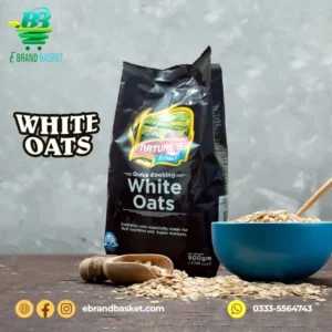 NATURE'S BASKET WHITE OATS 500G