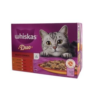 WHISKAS JELLY MEATY COMBOS 1X12X85G