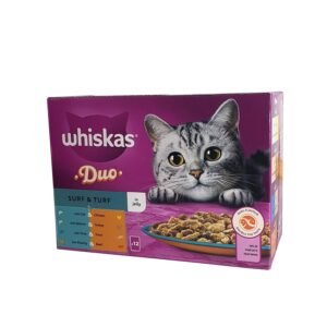 WHISKAS JELLY SURF & TURF 1X12X85G