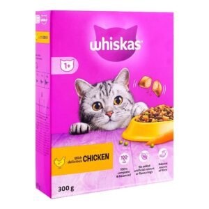 WHISKAS CAT FOOD BOX CHICKEN 300GM