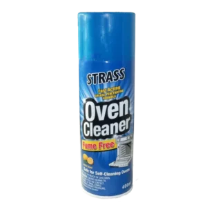 STRASS Fume Free Oven Cleaner 400ml- Lemon Scent Oven/Stove Cleaner Spray