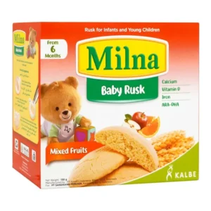 MILNA BABY RUSK FLA MIX FRUIT 1X48X130G