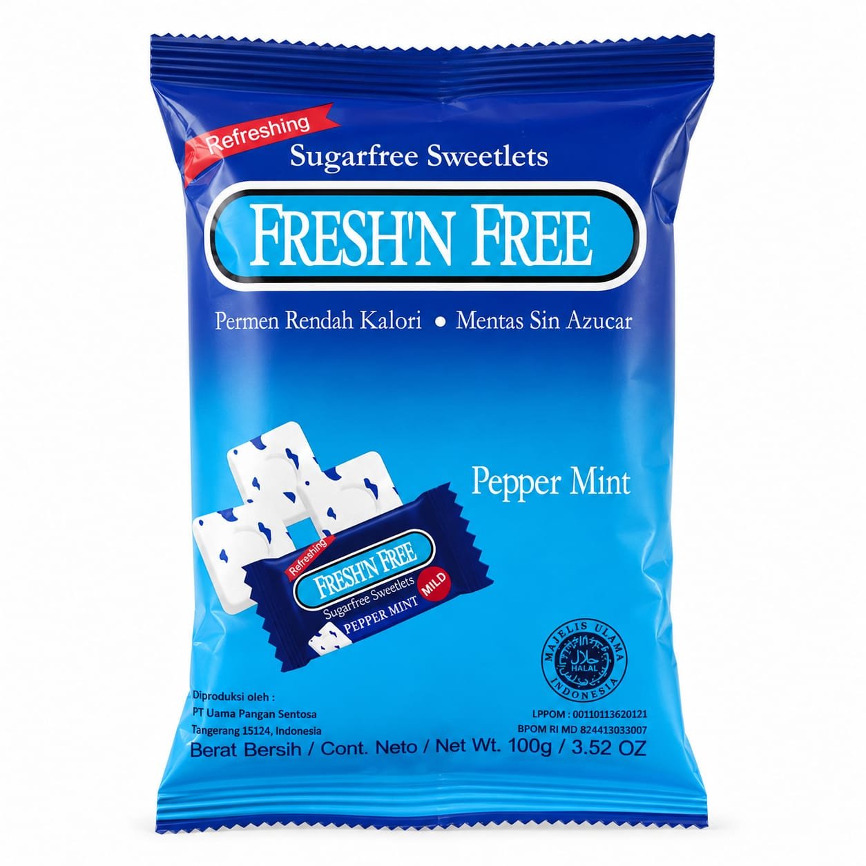 Fresh N Free Peppermint Candy 100g