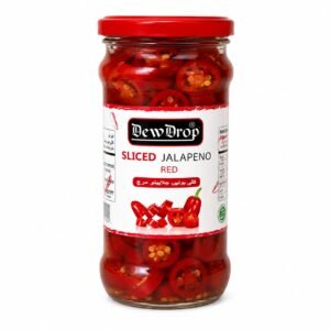 Dew Drop Red Jalapeño Slices 370g
