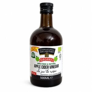 IC Organic Apple Cider Vinegar 500ml (1x6 Pack)