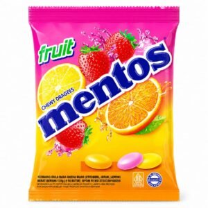 Mentos Fruit Chewy Candy Bag 135g