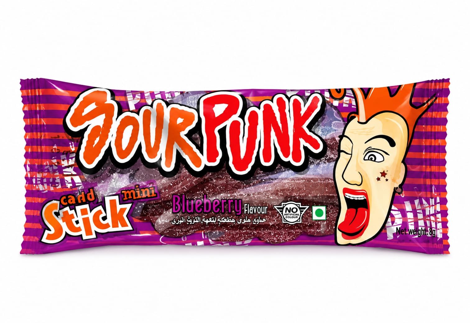 sour punk 20g blueberry 6 pcs
