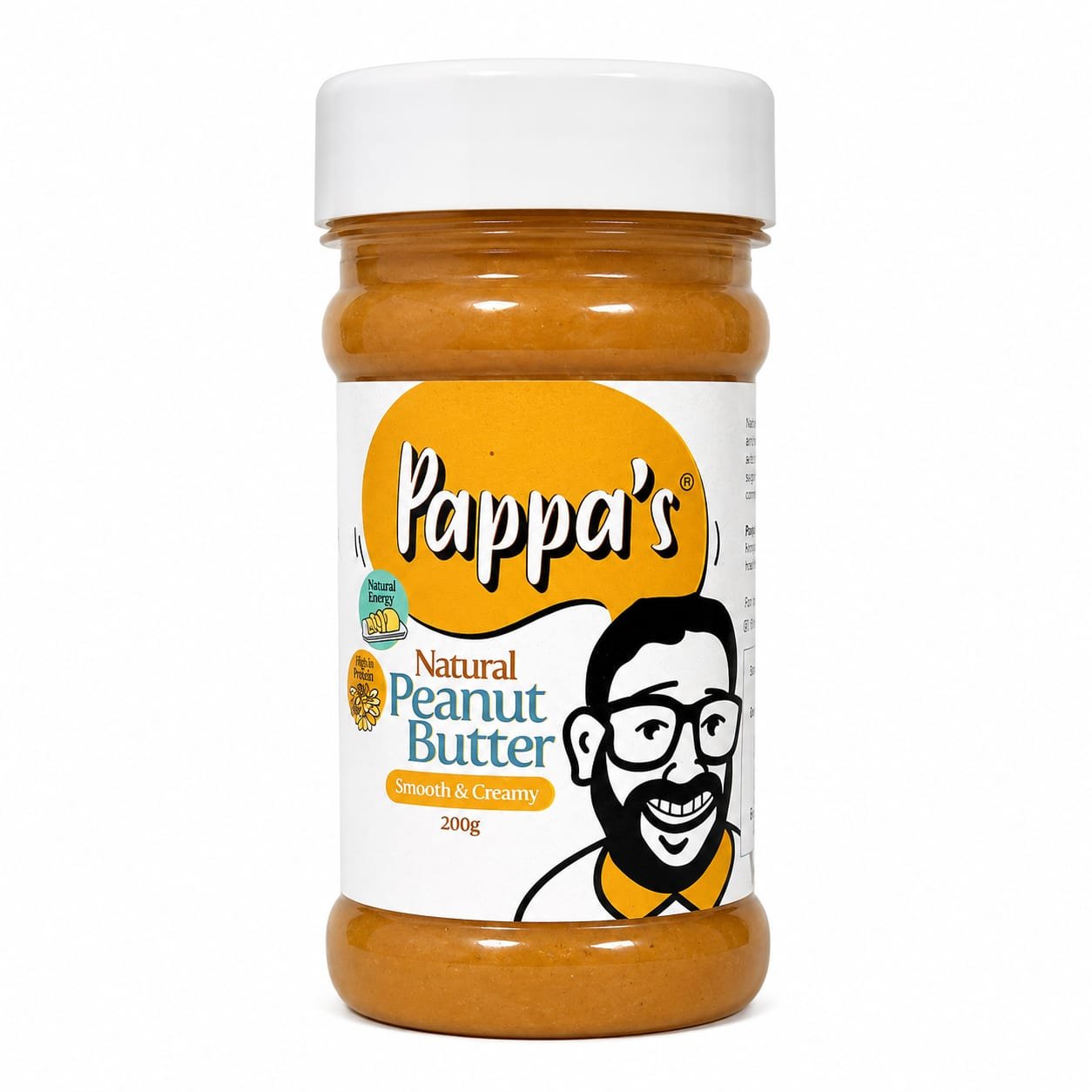 PAPPAS PEANUT BETTER SMOOTH & CREAMY 200 G