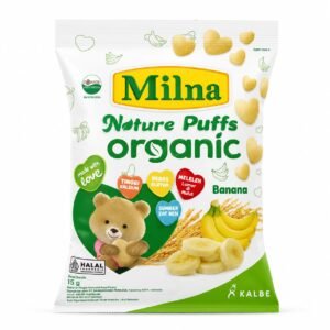 Milna Nature Puffs Organic banana 15g