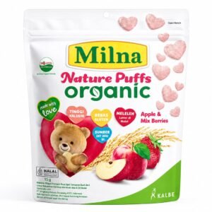 Milna Nature Puffs Organic Apple 15g