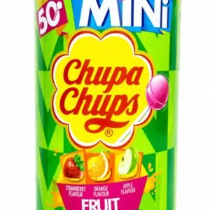 Chupa Chups 50 Mini Fruit Assorted Lollipops