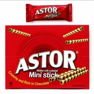 ASTOR Mini Stick - Crispy Chocolate Wafer Rolls 20g