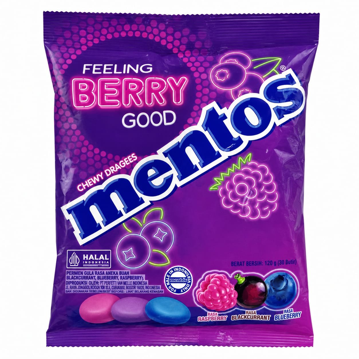 Mentos Feeling Berry Good Chewy Dragees