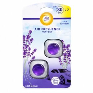 Air Way Vent Clip Air Freshener - Lush Lavender 2s