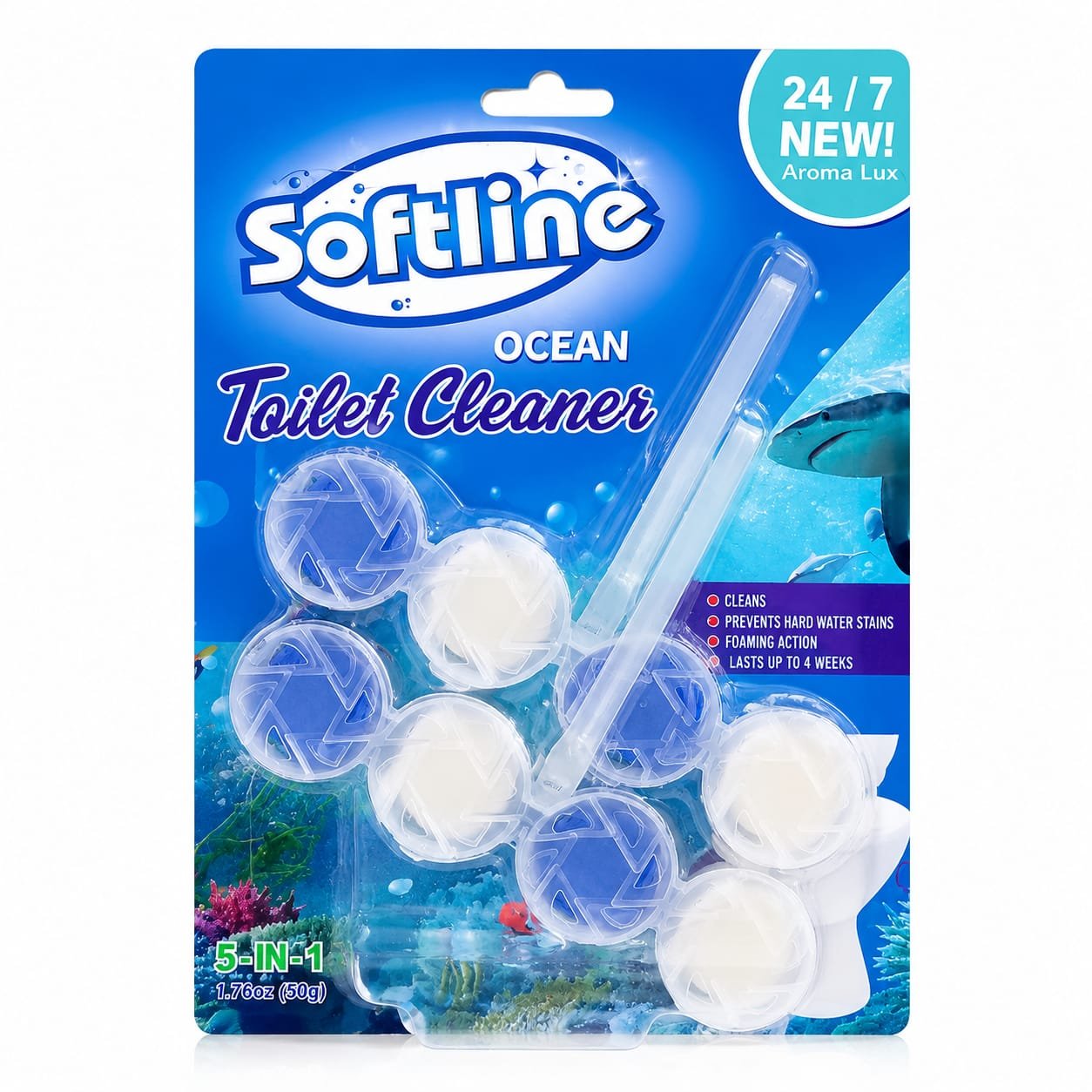 Softline Ocean Toilet Cleaner 5-in-1